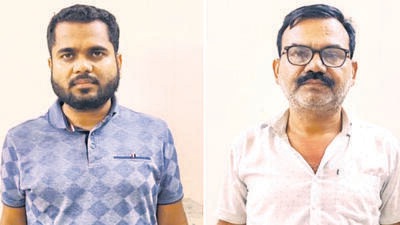 Cops arrest two wanted in job racket