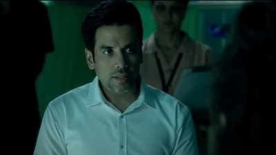 Tusshar Kapoor in a still from Maarrich trailer. Tusshar Kapoor in a still from Maarrich trailer.