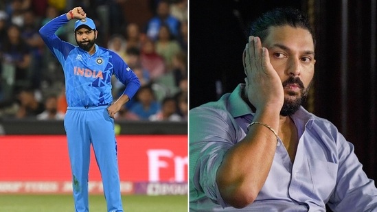 Here is how Yuvraj Singh feels about Rohit Sharma's India captaincy(Getty/PTI) Here is how Yuvraj Singh feels about Rohit Sharma's India captaincy(Getty/PTI)