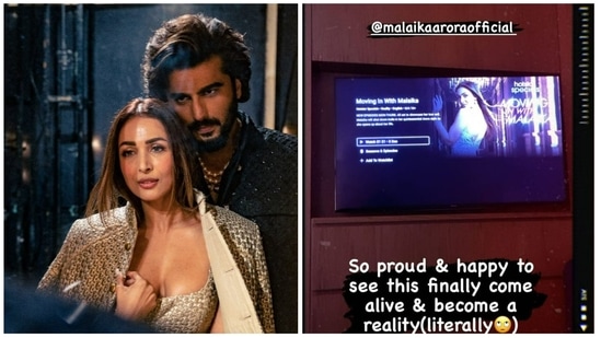 Arjun Kapoor reacted to Malaika Arora's new show, Moving In With Malaika. 