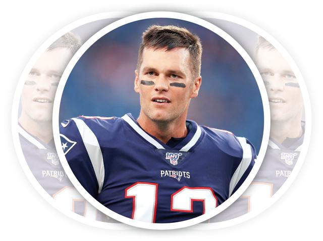 Author Jonathan Harding cites American football player Tom Brady (above) as an example of how the negative effects of sports can play with your psyche Author Jonathan Harding cites American football player Tom Brady (above) as an example of how the negative effects of sports can play with your psyche
