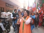 BJP candidate Urmila Chawla marks victory in Janakpuri West BJP candidate Urmila Chawla marks victory in Janakpuri West