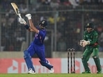 Mehidy Hasan bowled back-to-back no-balls vs India.(Getty) Mehidy Hasan bowled back-to-back no-balls vs India.(Getty)
