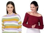 Sweaters for women are a wardrobe staple in winter season.