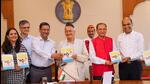 The comic book, called ‘Mumbai gives’ was launched by Maharashtra Governor Bhagat Singh Koshyari on Children’s Day. (HT PHOTO) The comic book, called ‘Mumbai gives’ was launched by Maharashtra Governor Bhagat Singh Koshyari on Children’s Day. (HT PHOTO)