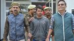 Ghaziabad, India - December 07, 2022: Ghaziabad Police arrested Sonu Gupta an alleged accused of killing a 5-year-old girl, at Harsaon Police Line in Ghaziabad, India on Wednesday, December 07, 2022. (Photo by Sakib Ali /Hindustan Times) Ghaziabad, India - December 07, 2022: Ghaziabad Police arrested Sonu Gupta an alleged accused of killing a 5-year-old girl, at Harsaon Police Line in Ghaziabad, India on Wednesday, December 07, 2022. (Photo by Sakib Ali /Hindustan Times)