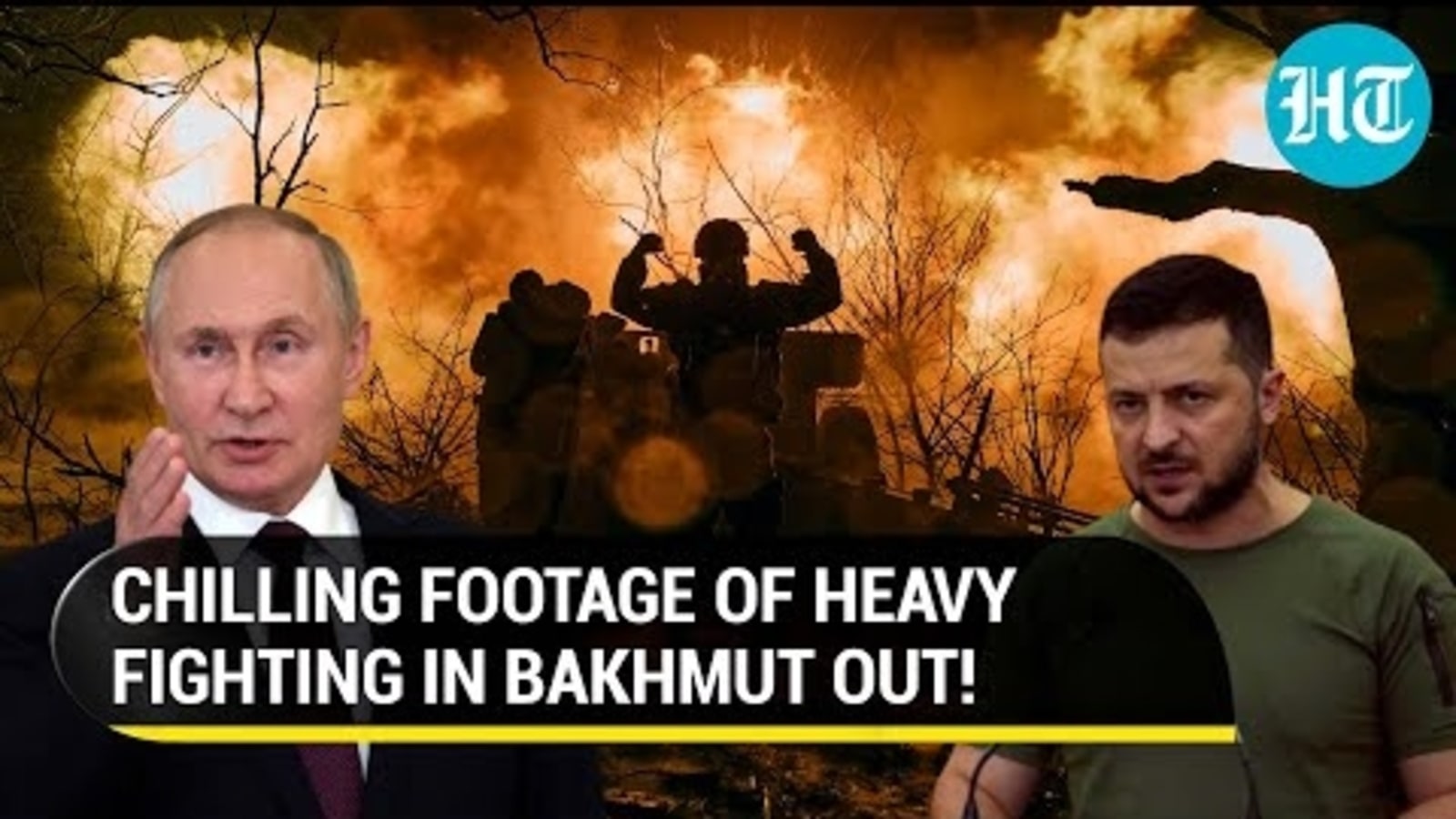 Russia Unleashes Fire On Ukrainians In Bakhmut | Heavy Fighting On Cam ...