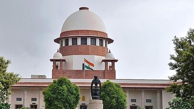 Supreme Court of India (Representive Photo) Supreme Court of India (Representive Photo)