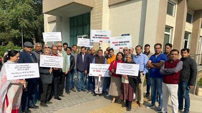 Greenopolis homebuyers stage protest against delay in flat delivery in Gurugram