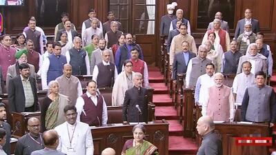 Parliament’s Winter Session began on Wednesday. (PTI)