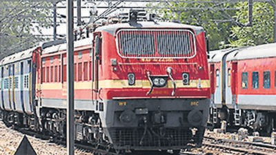 Indian Railways, Rail, Trains, Train, Railway Track, photo by Rajkumar on 22 June 2009 (Rajkumar) Indian Railways, Rail, Trains, Train, Railway Track, photo by Rajkumar on 22 June 2009 (Rajkumar)