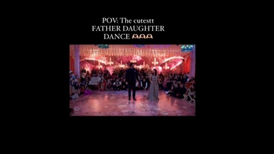 Father-daughter dance to Jedha Nasha. (Instagram/@pictroizzah) Father-daughter dance to Jedha Nasha. (Instagram/@pictroizzah)