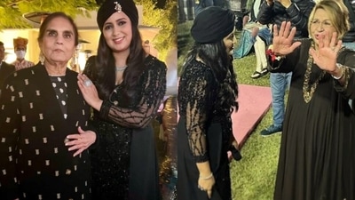 Helen danced to her ‘legendary songs' at Salman Khan's mother Salma Khan's 80th birthday bash. Helen danced to her ‘legendary songs' at Salman Khan's mother Salma Khan's 80th birthday bash.