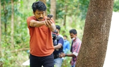 Vadhandhi The Fable of Velonie stars SJ Suryah as a cop on the hunt for a killer. Vadhandhi The Fable of Velonie stars SJ Suryah as a cop on the hunt for a killer.
