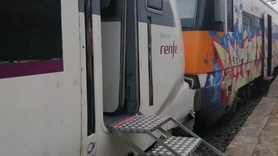 Spain: Officials say that the collision occurred on a train line in Montcada i Reixac.