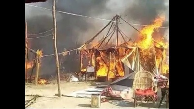 Hyper-sensitive fire stations in the Mela area will fall under A category. Sensitive fire stations will come under B category while the C category will include normal fire stations in the Mela area. (HT File Photo) Hyper-sensitive fire stations in the Mela area will fall under A category. Sensitive fire stations will come under B category while the C category will include normal fire stations in the Mela area. (HT File Photo)