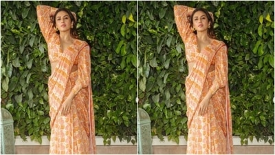 “I’m very very SARI,” Huma captioned her pictures. The best comment came from none other than Huma’s Monica O My Darling co-star Radhika Apte, who dropped by to comment, “So pretty,” and added a red heart emoticon. (Instagram/@iamhumaq) “I’m very very SARI,” Huma captioned her pictures. The best comment came from none other than Huma’s Monica O My Darling co-star Radhika Apte, who dropped by to comment, “So pretty,” and added a red heart emoticon. (Instagram/@iamhumaq)
