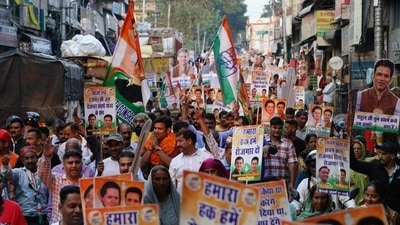 Congress campaign in Himachal Pradesh (Image for representation only) (HT_PRINT)
