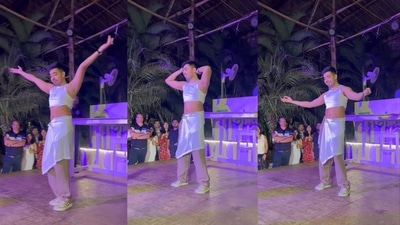 Vaibhav showing off his belly dance moves in Goa. (Instagram/@whyvaiwhy) Vaibhav showing off his belly dance moves in Goa. (Instagram/@whyvaiwhy)