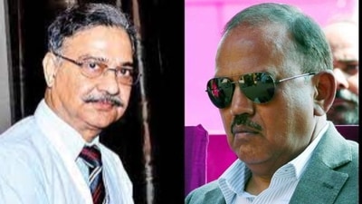 National Cyber Security Coordinator Lt Gen (Retd) Rajesh Pant and National Security Advisor Ajit Doval. National Cyber Security Coordinator Lt Gen (Retd) Rajesh Pant and National Security Advisor Ajit Doval.