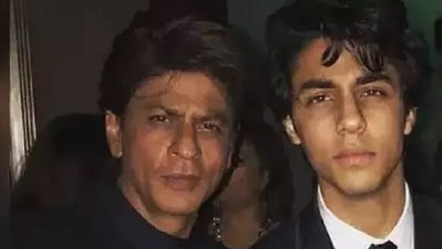 Shah Rukh Khan commented on Aryan Khan's post. Shah Rukh Khan commented on Aryan Khan's post.