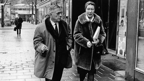 Image of Sartre and De Beauvoir (BBC)