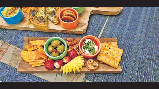 Feta Cheese board