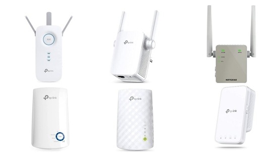 Wi-Fi repeaters and extenders can improve connectivity.