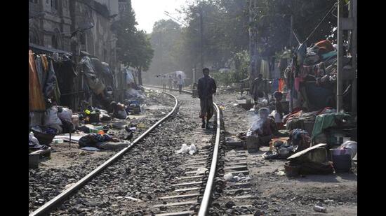 A Kolkata slum (Subhendu Ghosh / Hindustan Times)