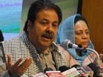 General secretary of the All India Congress Committee Rajiv Shukla(HT photo) General secretary of the All India Congress Committee Rajiv Shukla(HT photo)