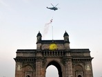 Mumbai, Dec 05 (ANI): An Operational Demonstration is being showcased by the Indian Navy during a Beating Retreat and Tattoo Ceremony as part of Navy Day celebrations at Gateway of India, in Mumbai on Sunday. (ANI Photo)(Deepak Salvi) Mumbai, Dec 05 (ANI): An Operational Demonstration is being showcased by the Indian Navy during a Beating Retreat and Tattoo Ceremony as part of Navy Day celebrations at Gateway of India, in Mumbai on Sunday. (ANI Photo)(Deepak Salvi)