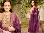 Dia Mirza's wardrobe is flooded with handloom and heirloom products made by talented Indian artisans from across the country. She grabs all the opportunities to promote their work and give them the recognition they deserve. Recently, she took to her Instagram handle to flaunt a salwar suit. The suit is no ordinary one since the embroidery work on the salwar is from Kutch and Sindh.(Instagram/@diamirzaofficial)