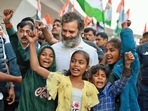 Congress leader Rahul Gandhi thanked people of Himachal Pradesh for giving a decisive mandate.(Bharat Jodo Twitter) Congress leader Rahul Gandhi thanked people of Himachal Pradesh for giving a decisive mandate.(Bharat Jodo Twitter)