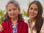 Sara Ali Khan has said that she aspires to be ‘1/10th' of grandmother Sharmila Tagore. Sara Ali Khan has said that she aspires to be ‘1/10th' of grandmother Sharmila Tagore.