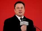 Tesla CEO Elon Musk .