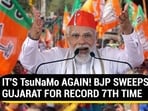IT'S TsuNaMo AGAIN! BJP SWEEPS GUJARAT FOR RECORD 7TH TIME