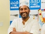 AAP Bengaluru president Mohan Dasari.