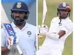 Rohit Sharma, Abhimanyu Easwaran Rohit Sharma, Abhimanyu Easwaran