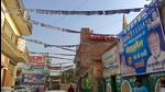 Ghaziabad, India - December 08, 2022: Candidates in Dasna Nagar Panchayat have started campaigning with flag banner hoardings, in Ghaziabad, India on Thursday, December 08, 2022. (Photo by Sakib Ali /Hindustan Times) Ghaziabad, India - December 08, 2022: Candidates in Dasna Nagar Panchayat have started campaigning with flag banner hoardings, in Ghaziabad, India on Thursday, December 08, 2022. (Photo by Sakib Ali /Hindustan Times)