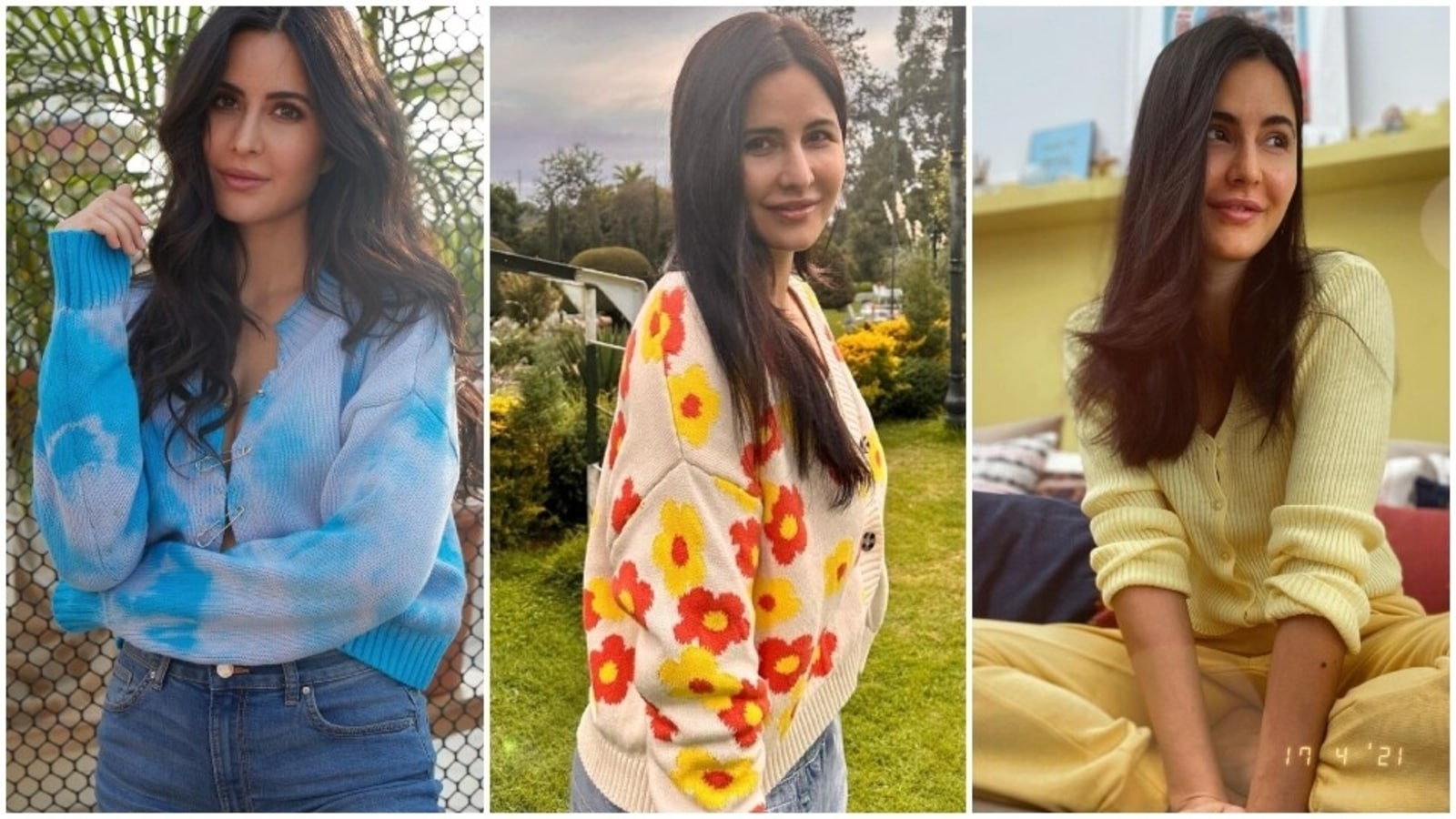 Seks Katrina Kaif - Loved Katrina Kaif's floral cardigan in pics clicked by Vicky Kaushal? Here  are our favourites from her winter wardrobe | Fashion Trends - Hindustan  Times