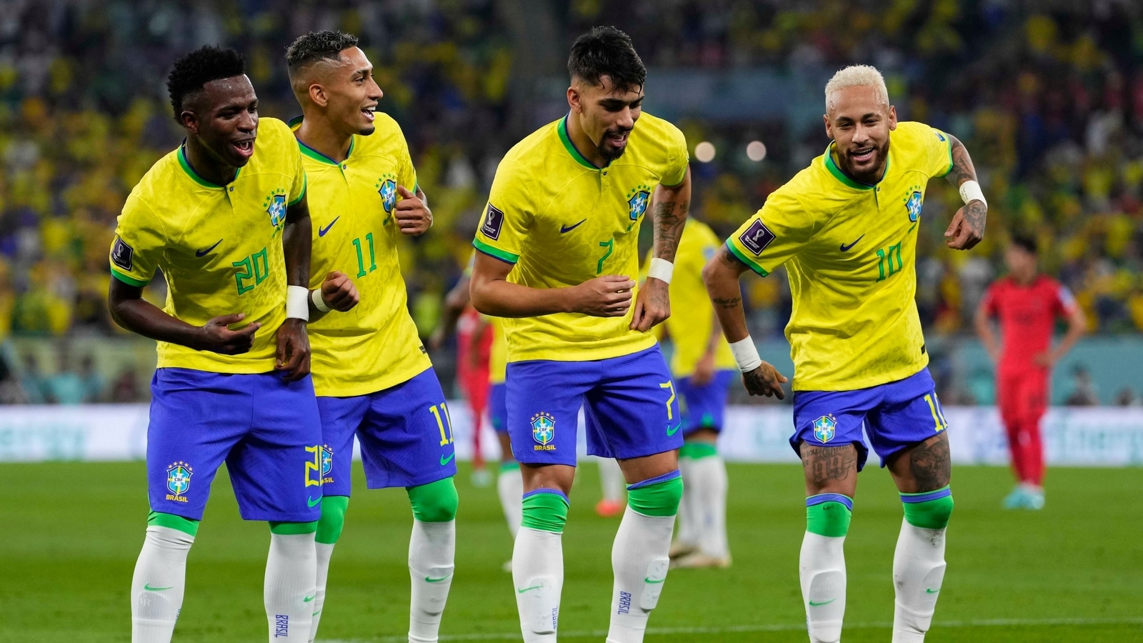 Brazil is dominating the World Cup and making it look fun