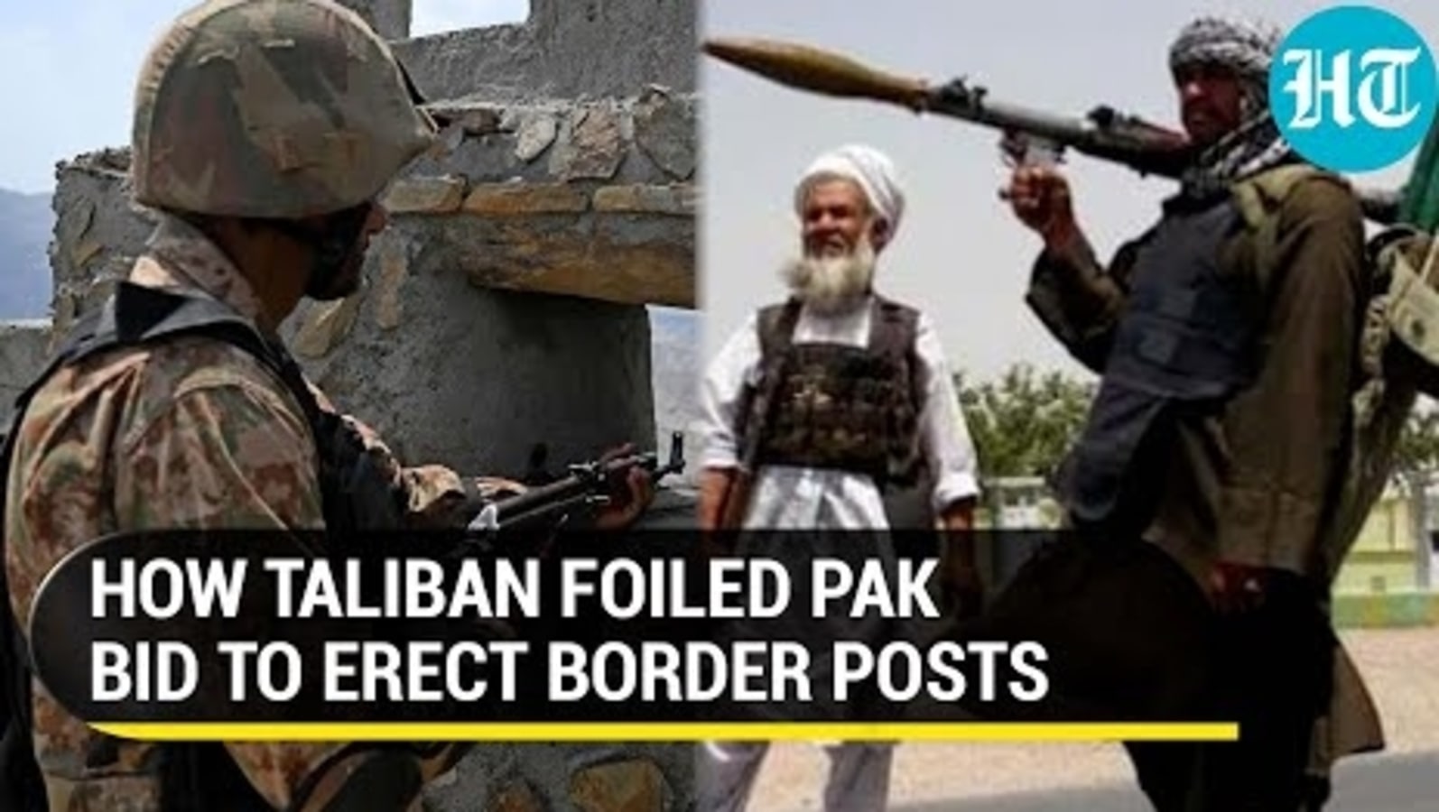 Taliban foil Pak Army's bid to erect check posts; Clashes on Afghan ...