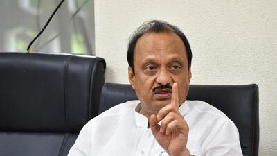 Pawar, who was finance minister in the erstwhile government, rejected the claim and declared that the deputy chief minister was lying. (HT PHOTO)