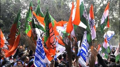 All the AAP candidates forfeited their deposits while the Bahajun Samaj Party (BSP) which contested 57 seats also met the same fate. (HT PHOTO) All the AAP candidates forfeited their deposits while the Bahajun Samaj Party (BSP) which contested 57 seats also met the same fate. (HT PHOTO)