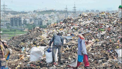 As per estimates, the civic body spent  ₹225 crore on developmental works and collected  ₹165 crore as property tax from Phursungi and Uruli Devachi, besides spending more than  ₹500 crore for works related to garbage depo since 2008, said an official. (HT FILE PHOTO)