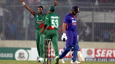 India suffered their second consecutive ODI series defeat in Bangladesh (ANI )