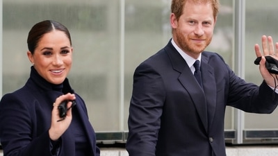 Meghan Markle and Prince Harry. (AP)