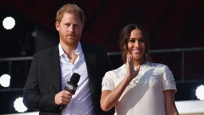 Prince Harry and Mgehan Markle began dating in 2016, which prompted a lot of media scrutiny upon her. (Photo by Angela Weiss / AFP) (AFP)