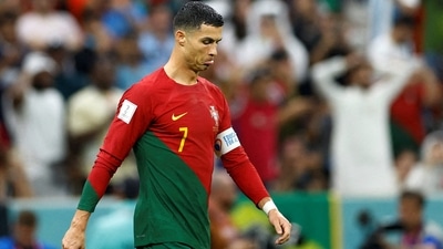 Ronaldo's 31-match streak came to an end after the former Manchester United star didn't start Portugal's first knockout match at the Qatar World Cup (REUTERS)