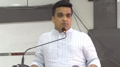 Gujarat home minister Harsh Sanghavi. (File Photo)